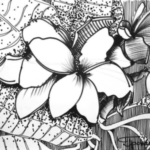 tropical flowers