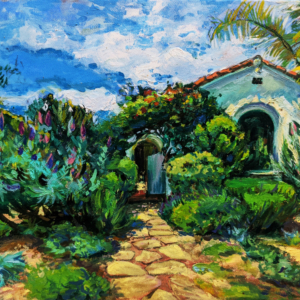 landscape, house portrait
