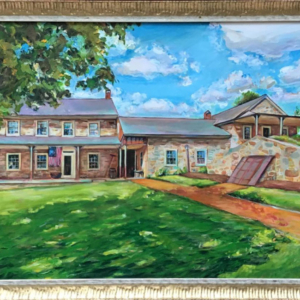 landscape, house portrait